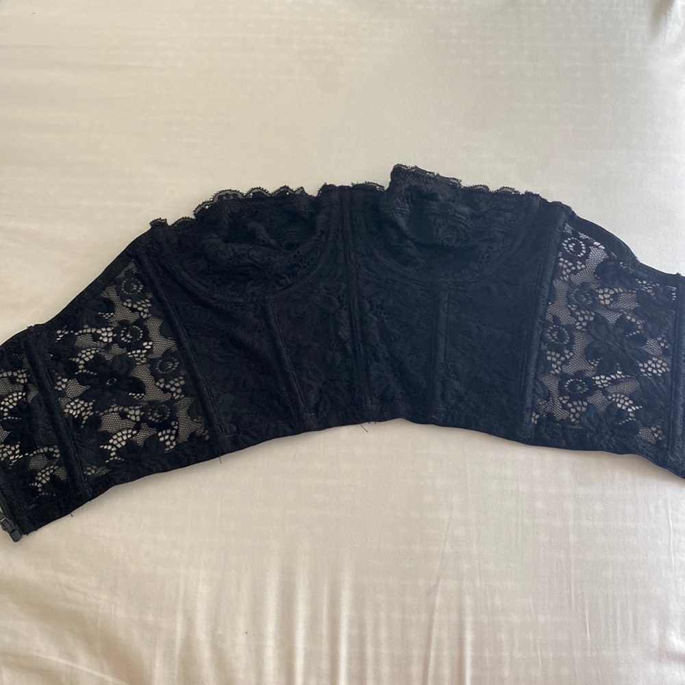 Urban Outfitters lace bustier top
